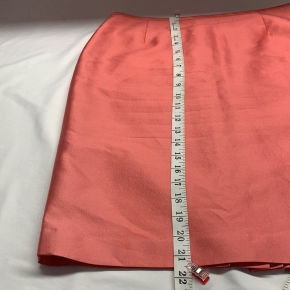 Wool and Silk Blend Skirt Fully Lined Size 8 Colour Peach - Picture 11 of 11